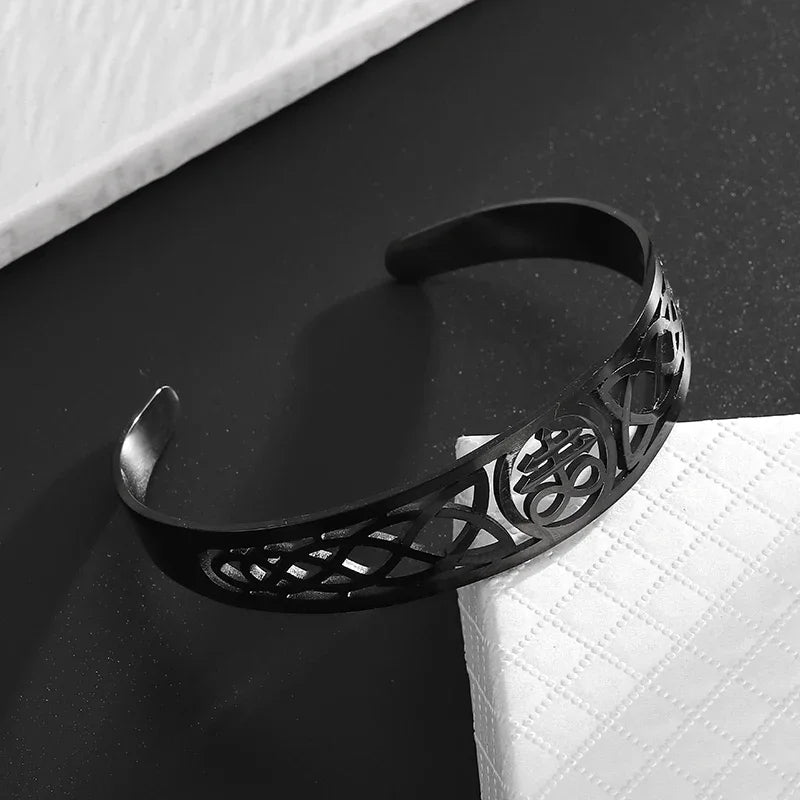 Punk Mirror Bracelet Couple Jewelry