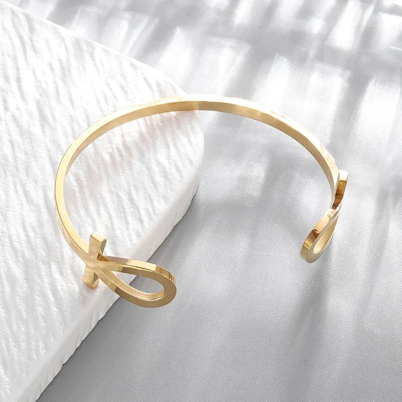 Punk Mirror Bracelet Couple Jewelry