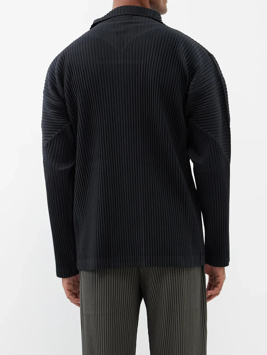 two-way Zip Turtleneck Jacket