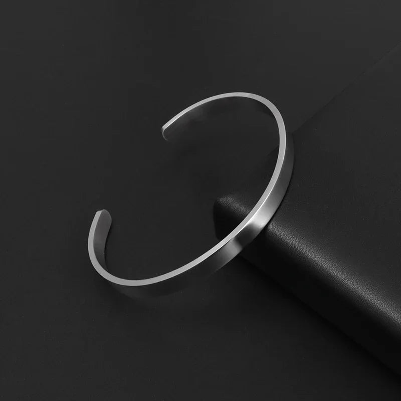 Punk Mirror Bracelet Couple Jewelry