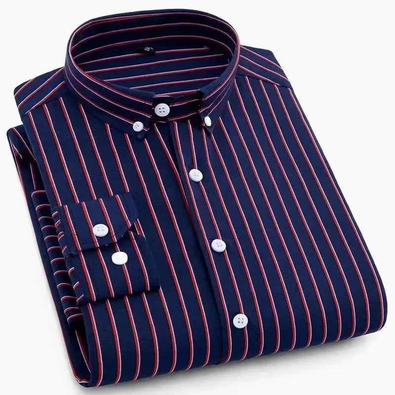 Men's Business Casual Shirt Long