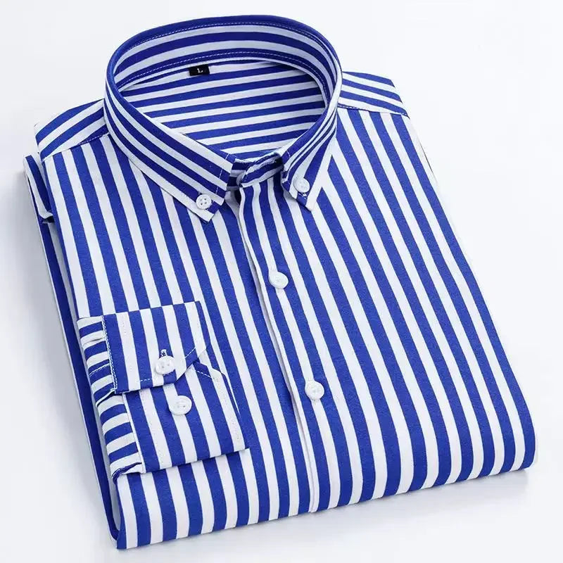 Men's Business Casual Shirt Long