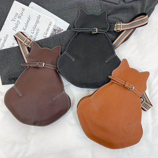 Women's Vintage Cat-Shaped Shoulder Bag
