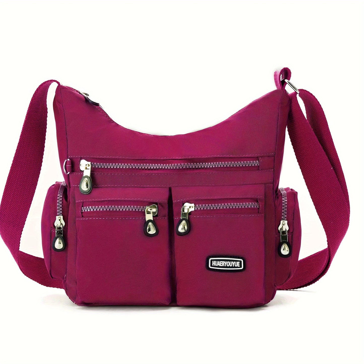 Lightweight Multi-Pocket Square Bag  Men and Women