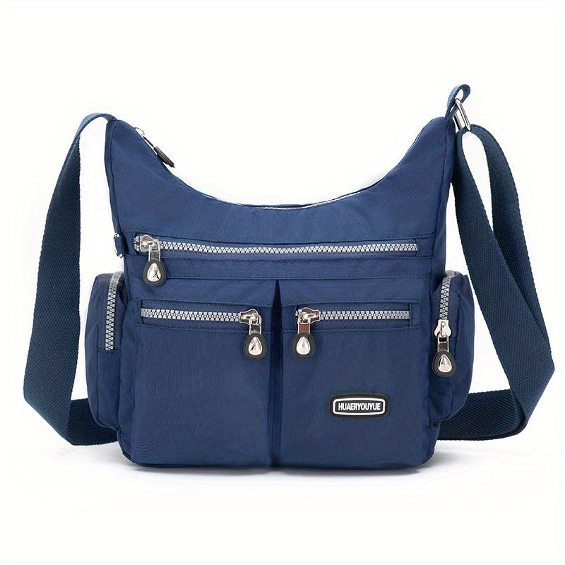 Lightweight Multi-Pocket Square Bag  Men and Women
