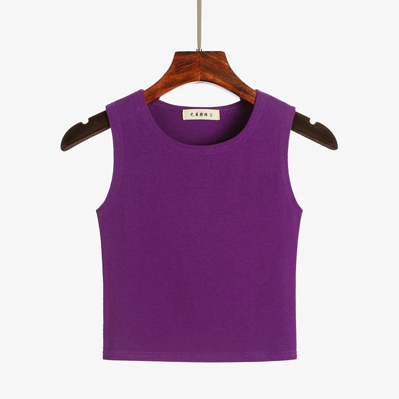 Top Women Cotton T-shirt O Neck