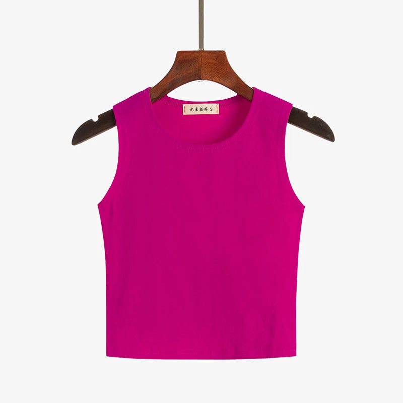Top Women Cotton T-shirt O Neck