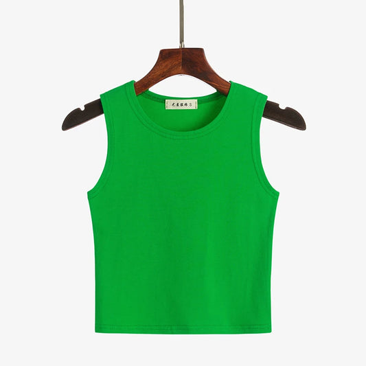 Top Women Cotton T-shirt O Neck