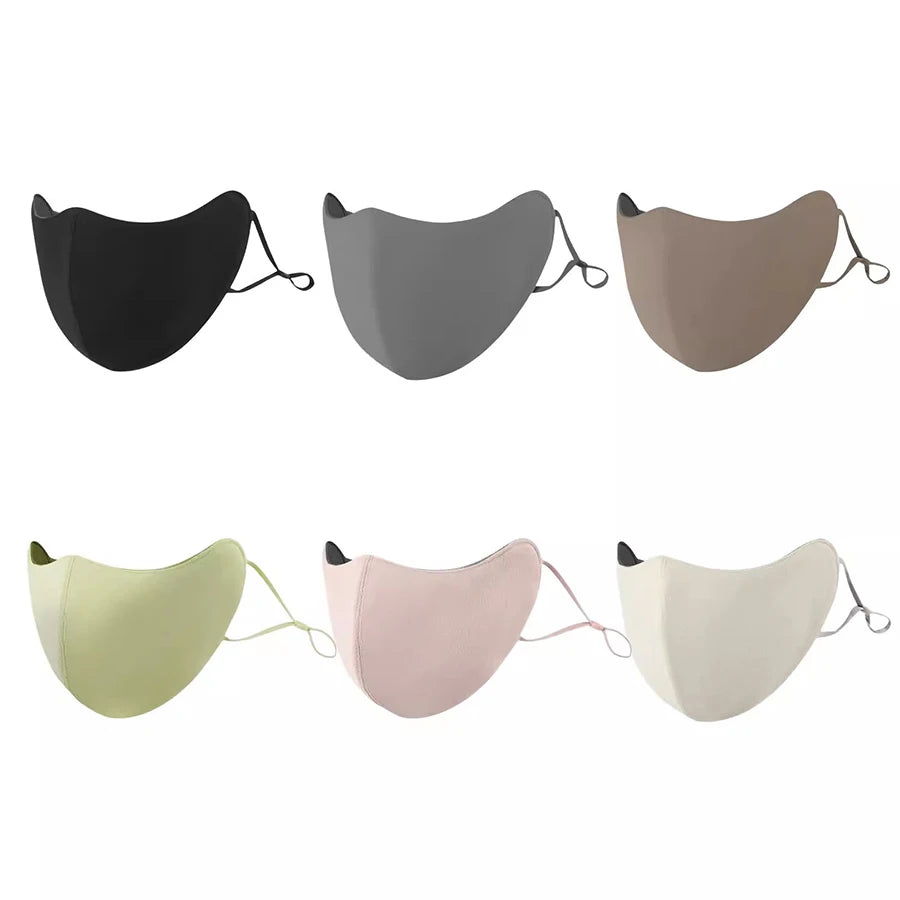 Women's Warm Winter Face Mask, Washable & Reusable
