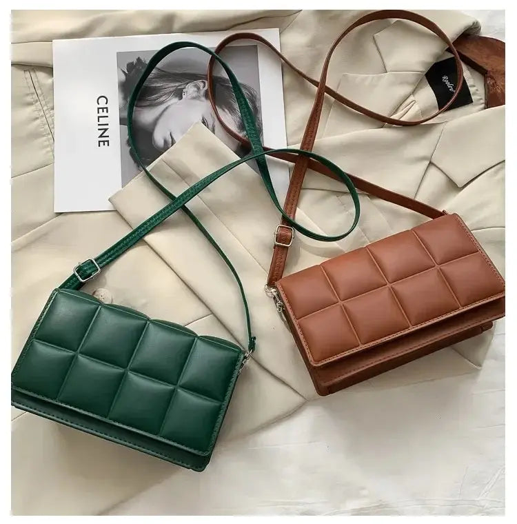 Women's Designer PU Leather Shoulder & Crossbody Bag