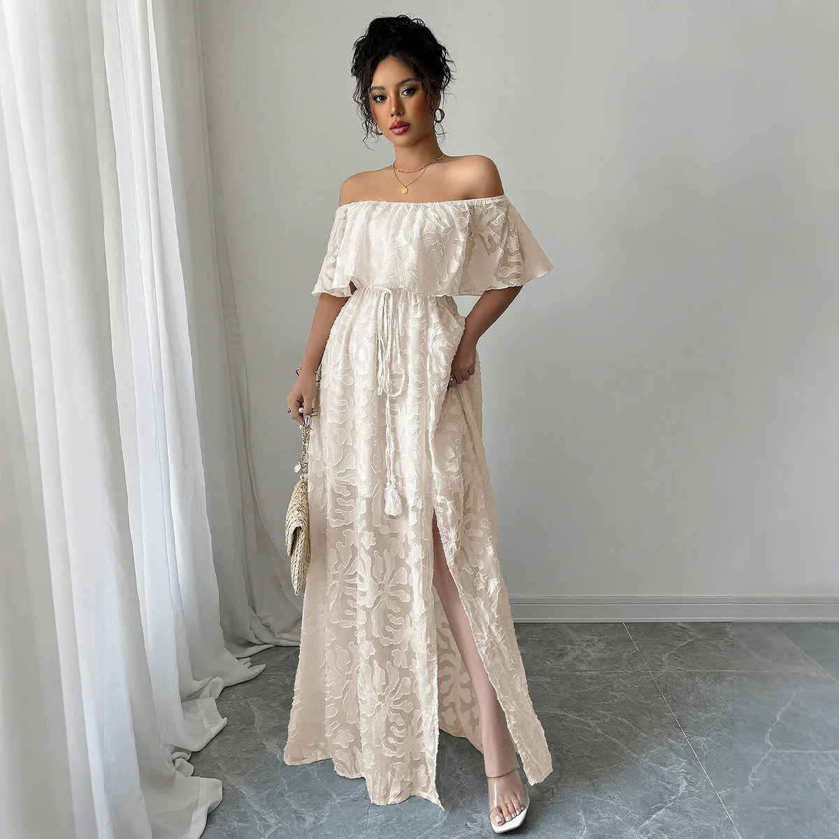 Chic Long Maxi Dresses Female Clothes
