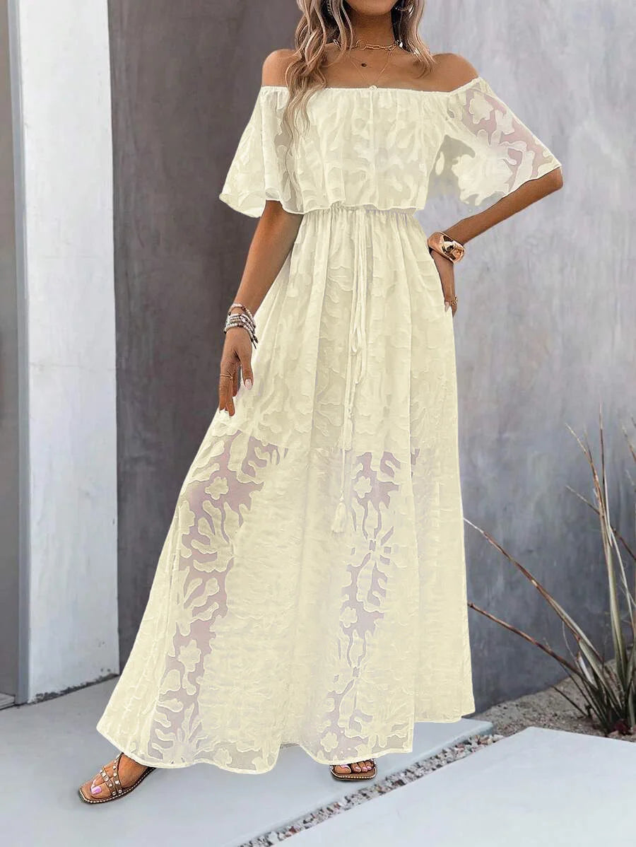 Chic Long Maxi Dresses Female Clothes
