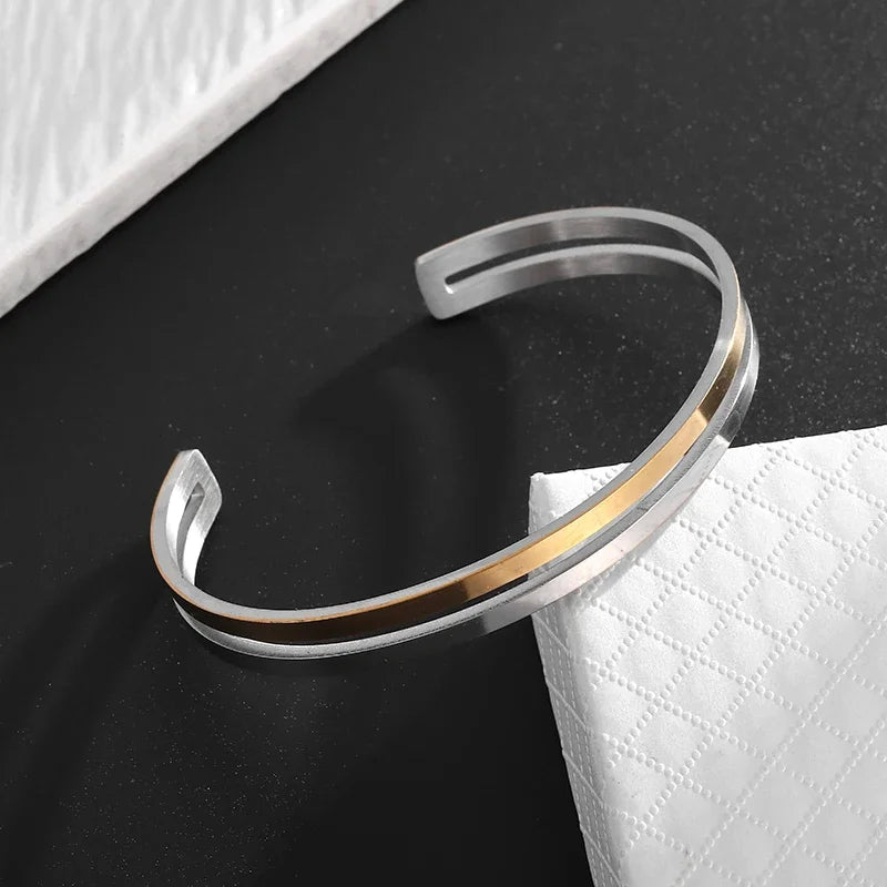 Punk Mirror Bracelet Couple Jewelry
