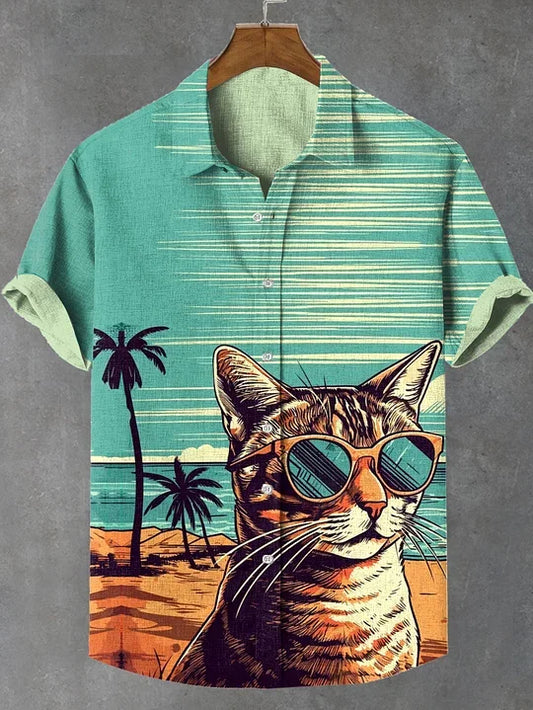 Vacation Streetwear Men's Shirts