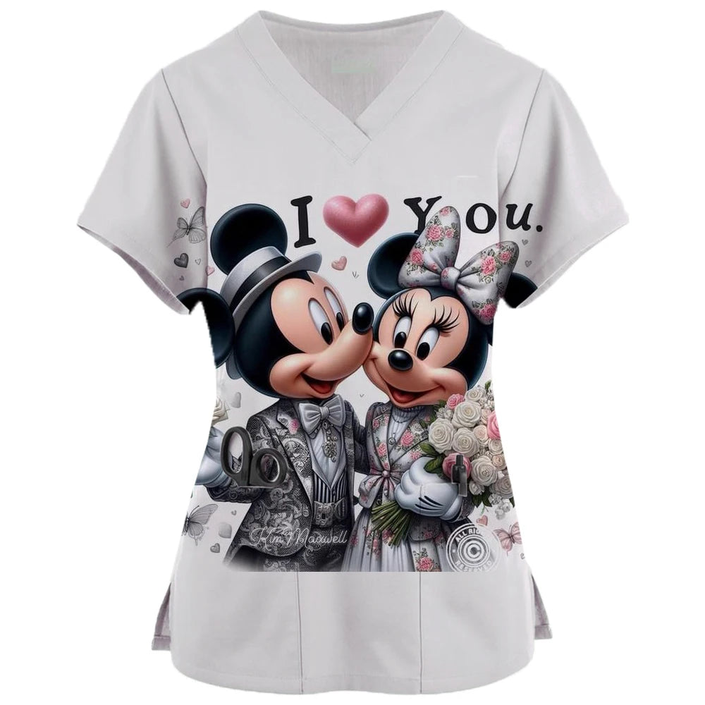 Medical Uniforms V-neck Short