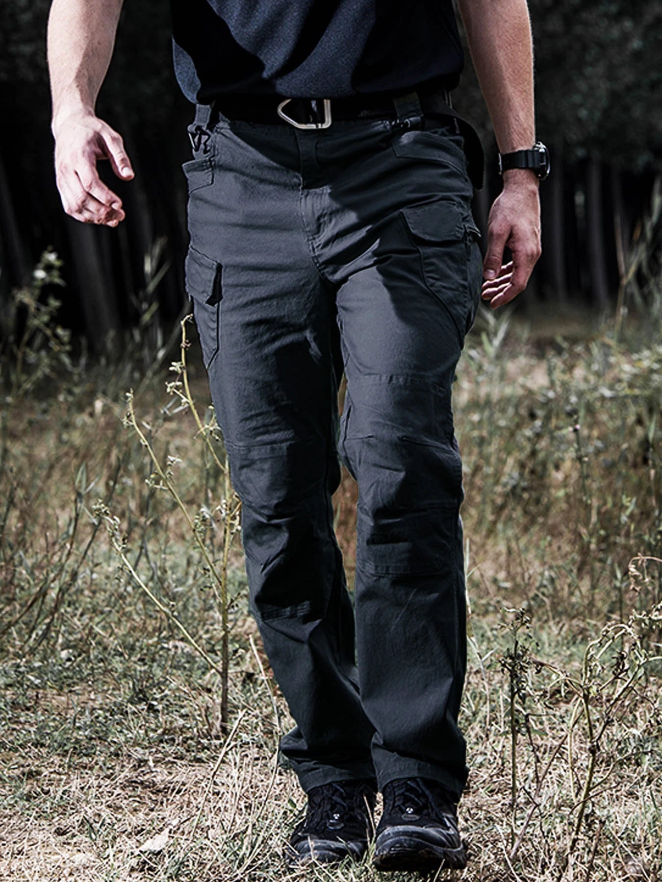 Cargo Army Military Long Trousers Male