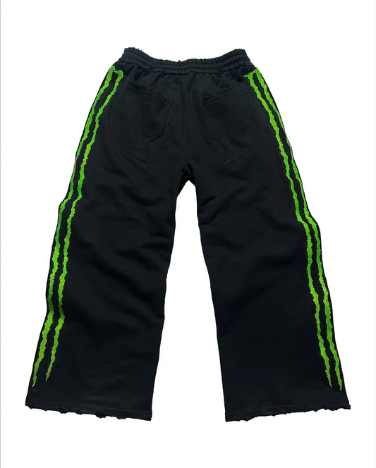 Claw Triple Stripe Fluorescence Sweatpants