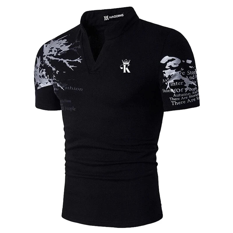Men's Golf Polo Shirt Short Sleeve Summer Fit
