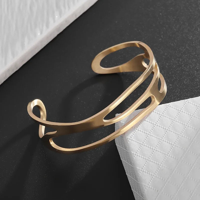 Punk Mirror Bracelet Couple Jewelry