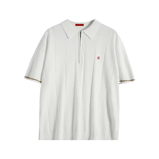 CHCH 2024 Men's Summer Ribbed Knit Polo