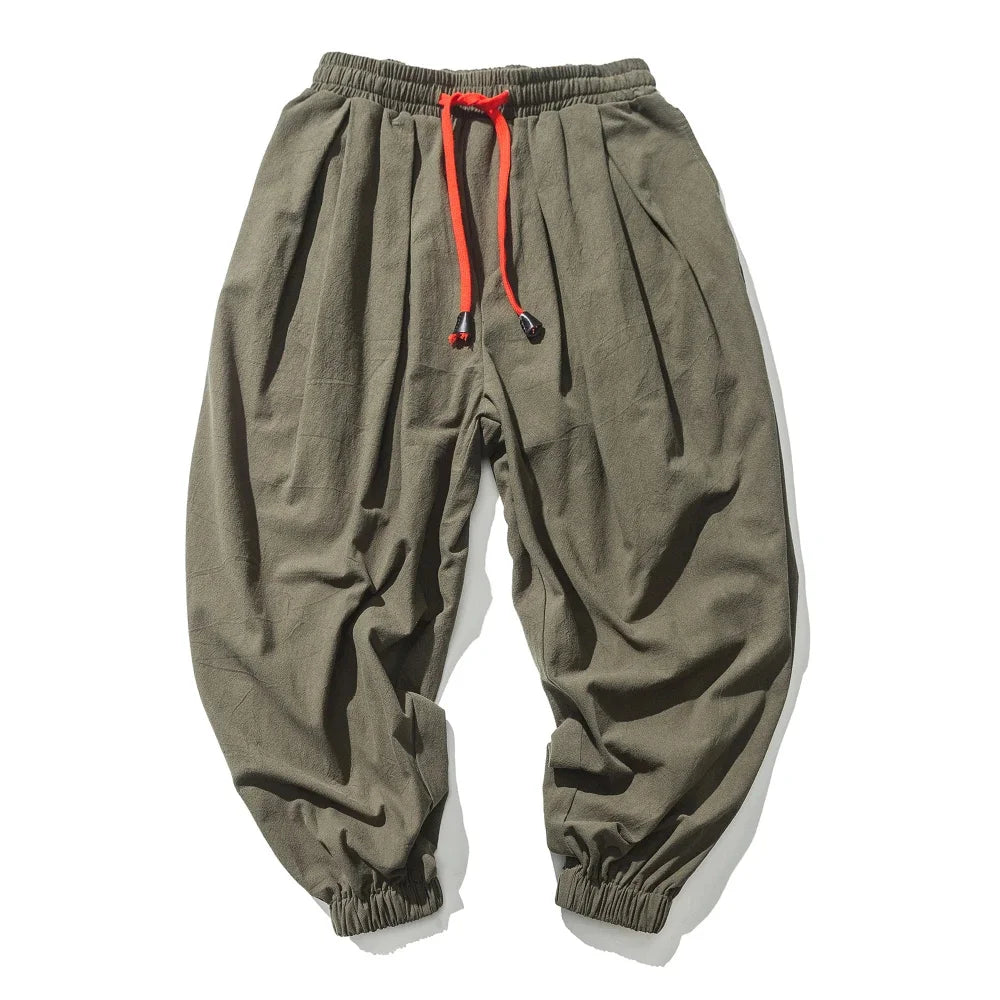 Leg Trousers Joggers Men