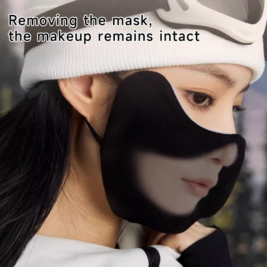 Women's Warm Winter Face Mask, Washable & Reusable