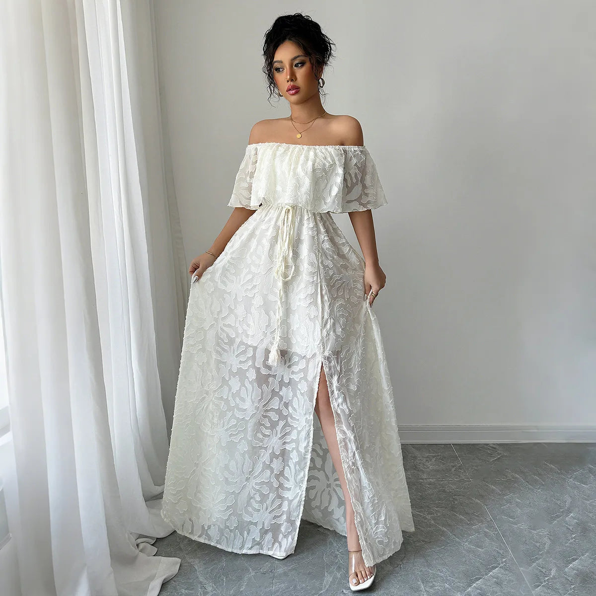 Chic Long Maxi Dresses Female Clothes