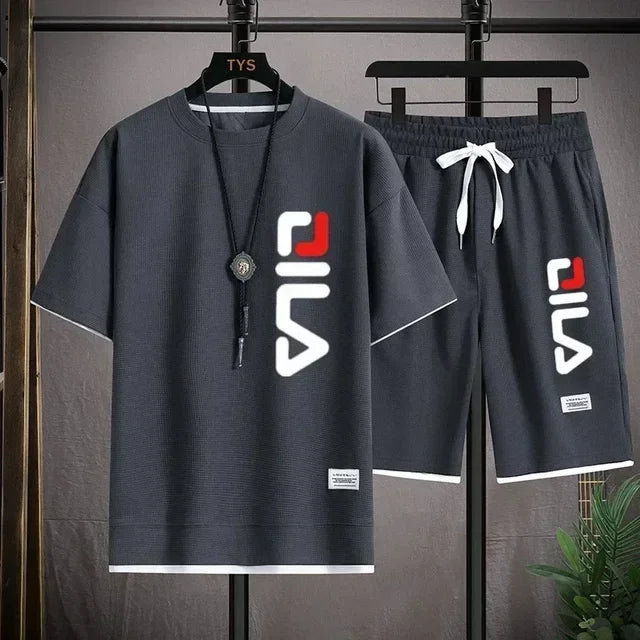 men's fashion beach sports suit