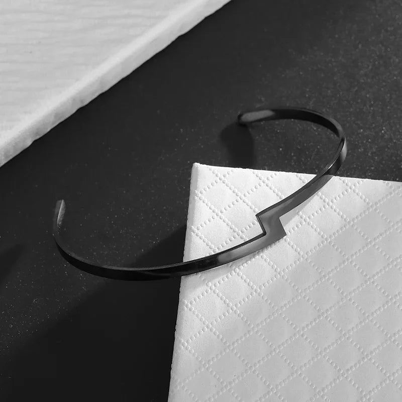 Punk Mirror Bracelet Couple Jewelry