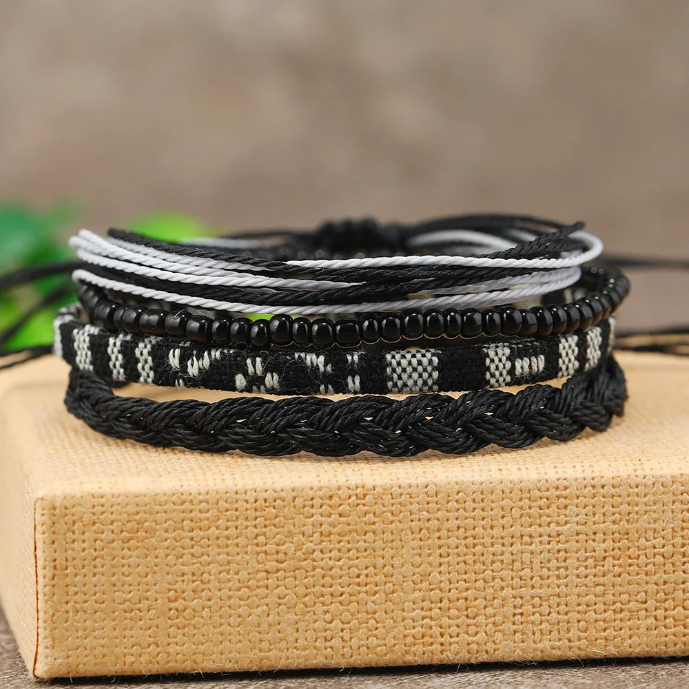 4 /24 Pcs Boho Surfer Bracelet Anklets Branded Bracelet