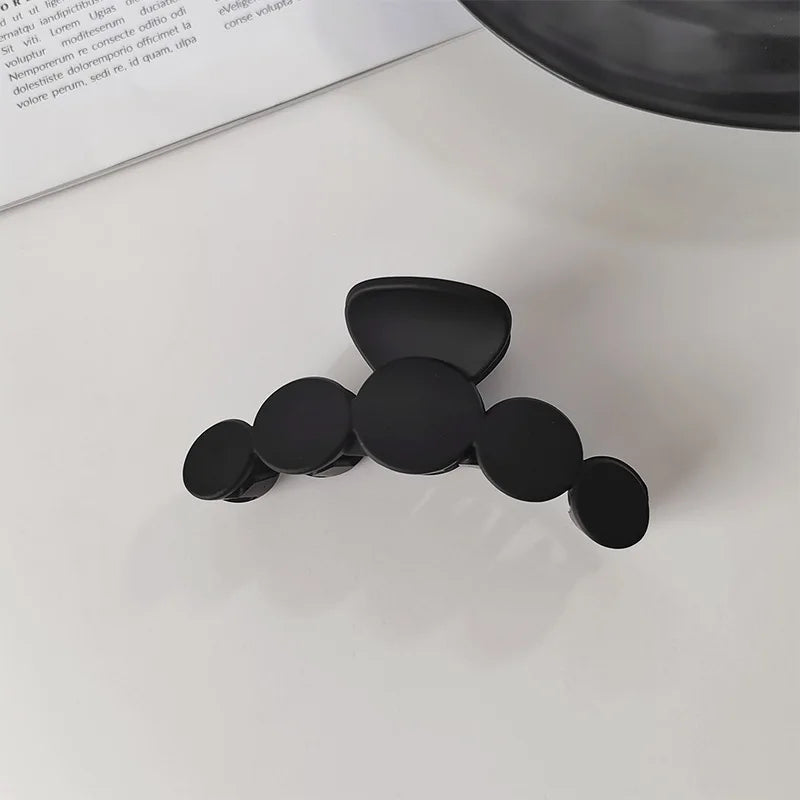 Elegant Black Hair Claw Clip