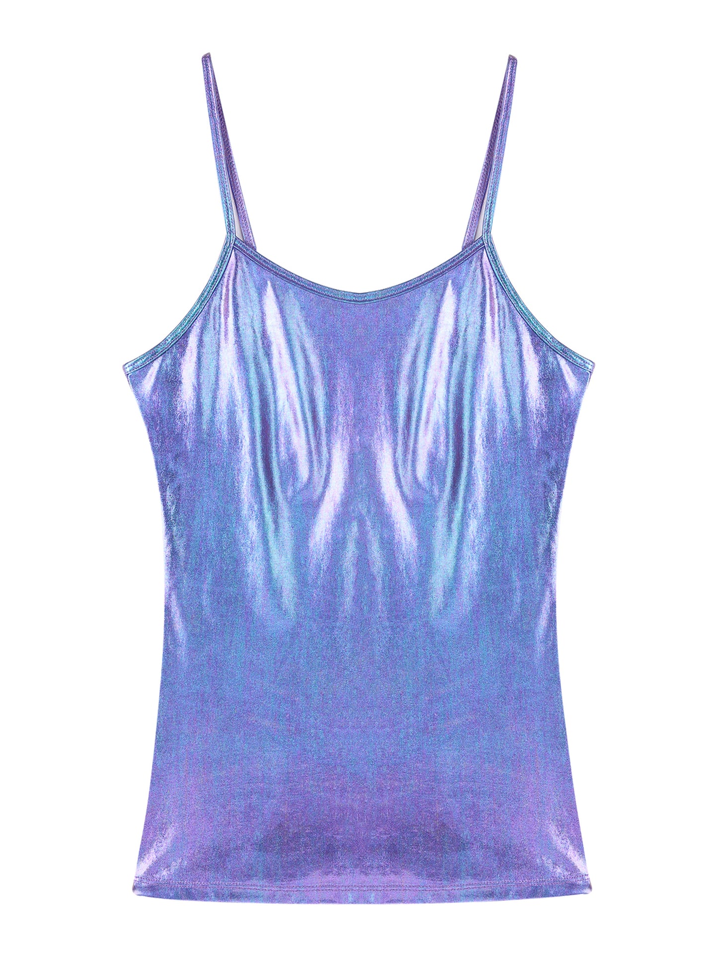 Women Shiny Metallic Yoga