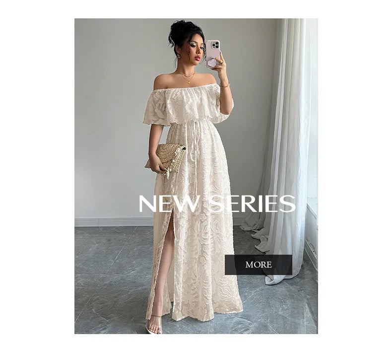 Chic Long Maxi Dresses Female Clothes