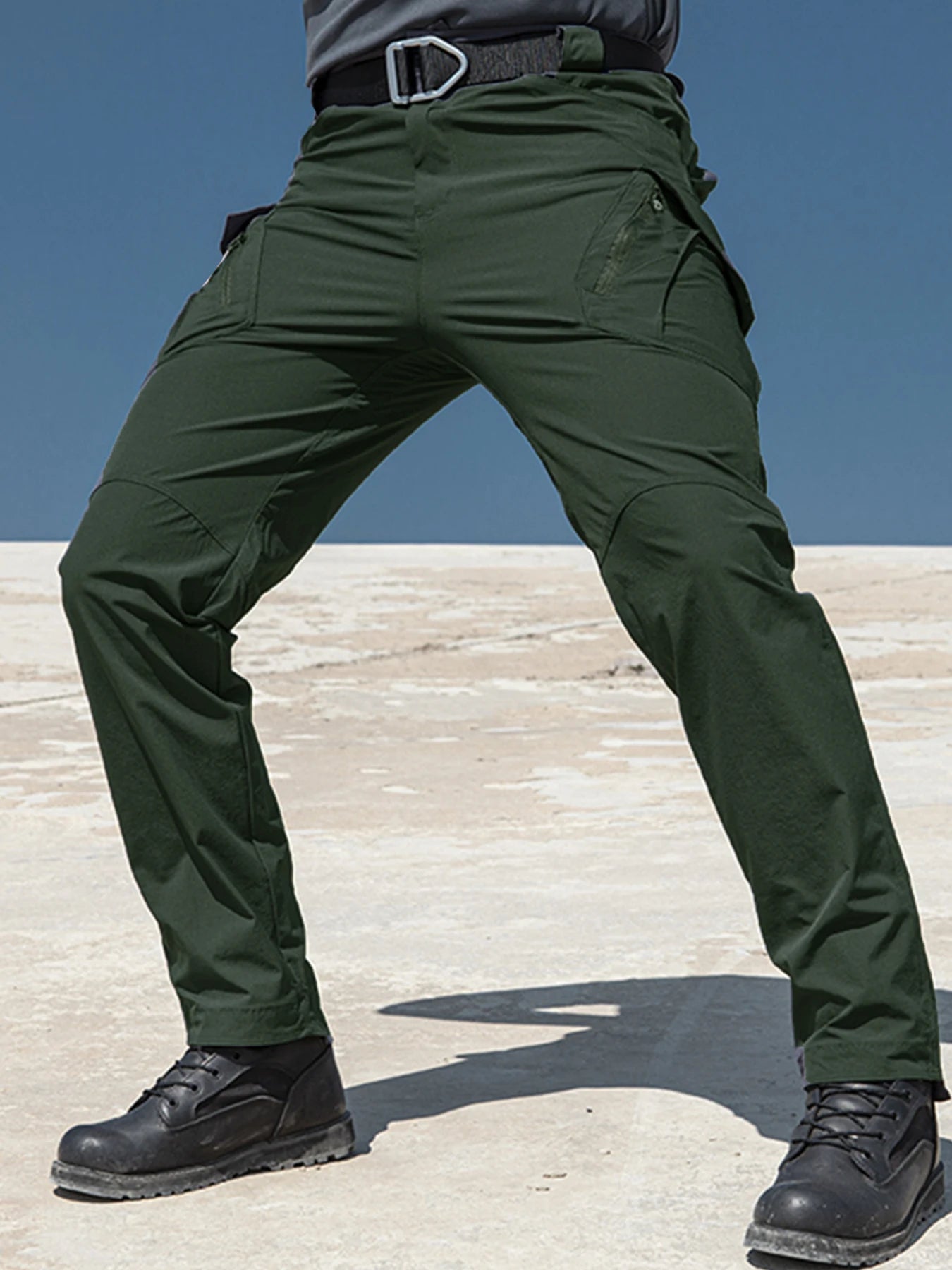 Cargo Army Military Long Trousers Male