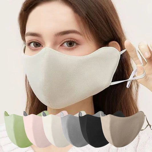 Women's Warm Winter Face Mask, Washable & Reusable