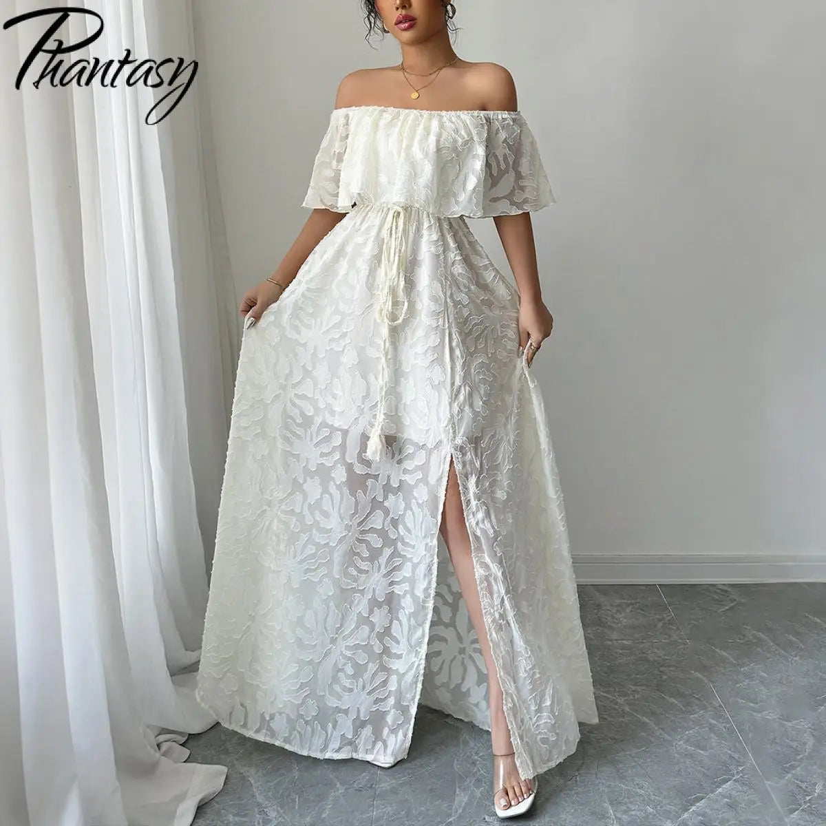 Chic Long Maxi Dresses Female Clothes