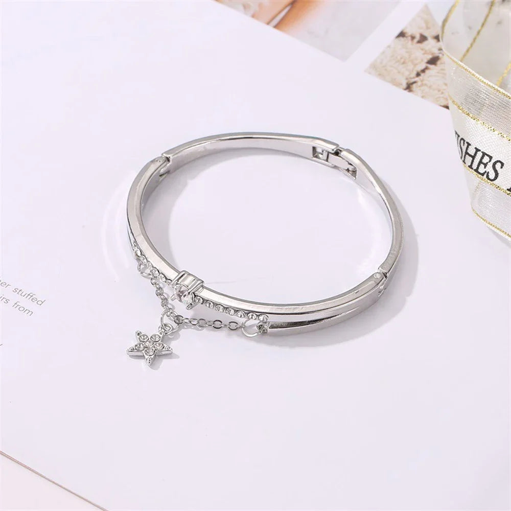 Luxury Jewelry Stainless Steel Bracelets & Bangles