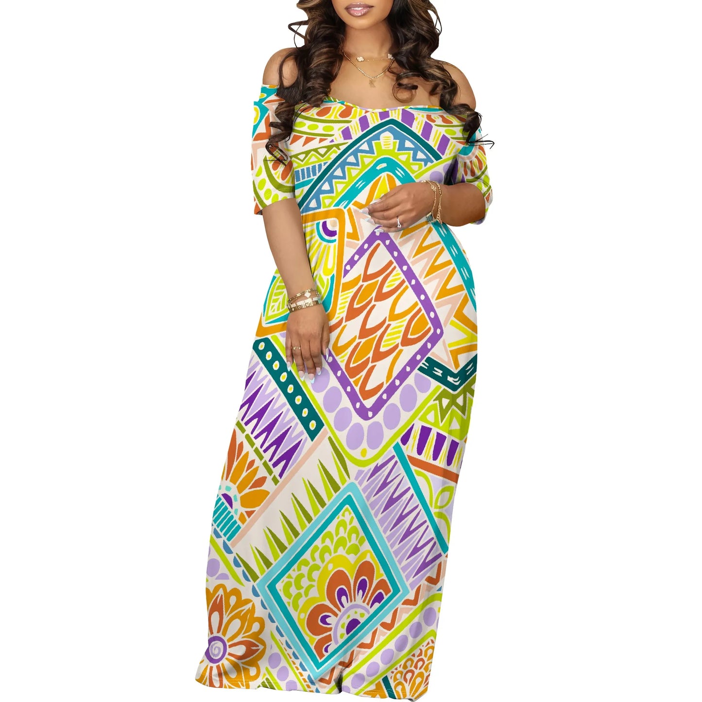 Off-Shoulder Party Dress
