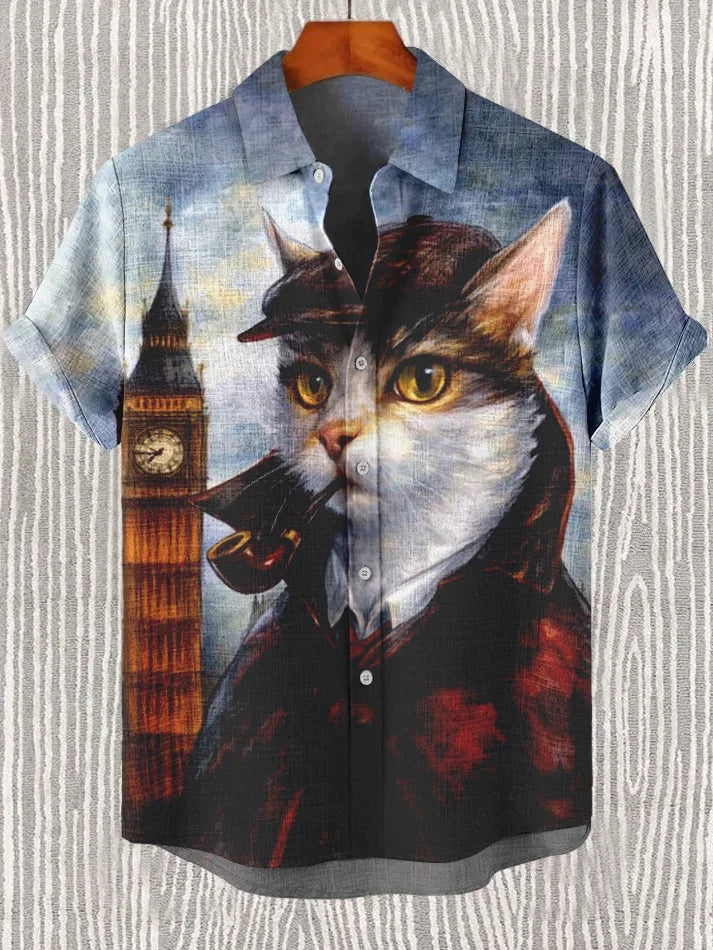 Vacation Streetwear Men's Shirts