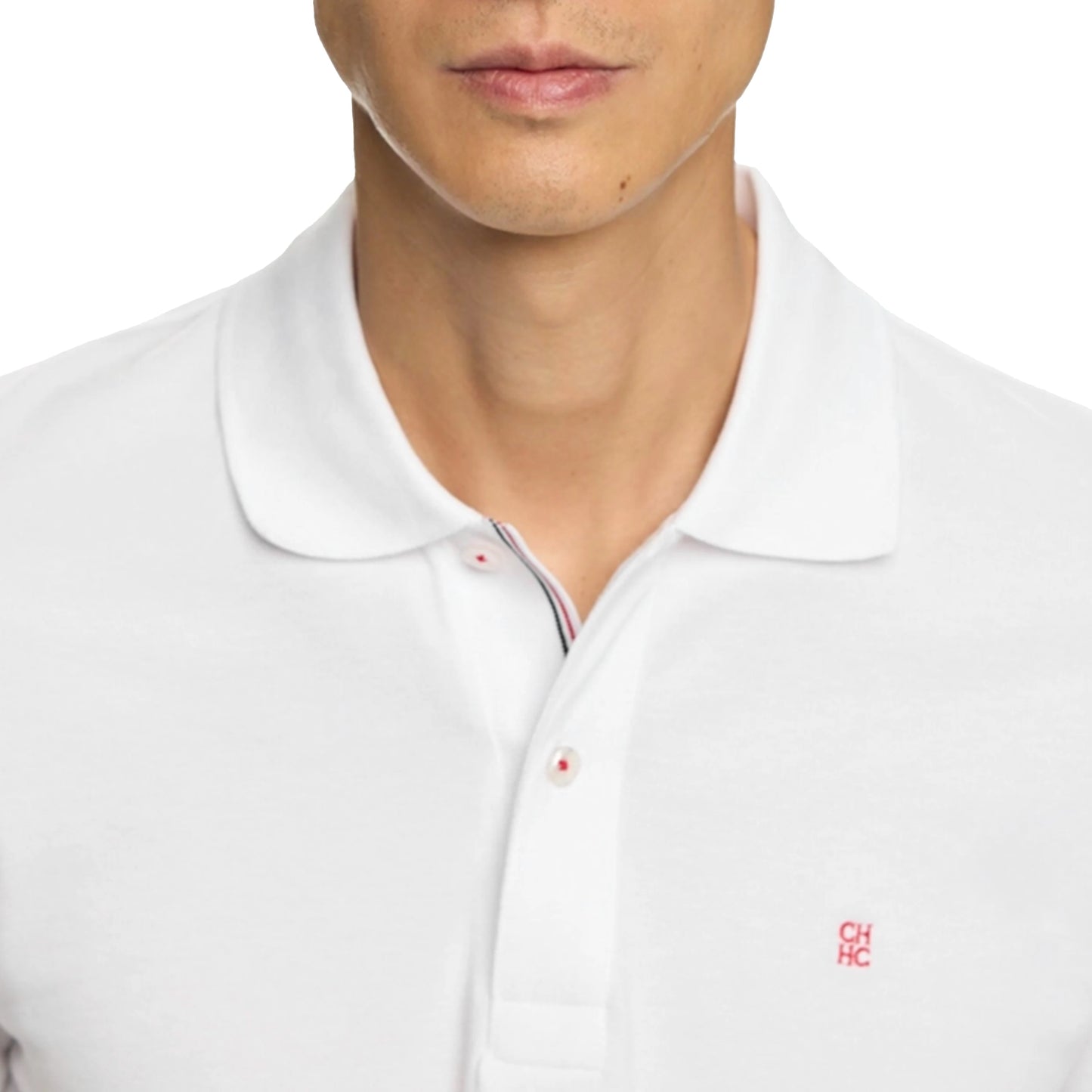 Solid Color Polo Shirt Short