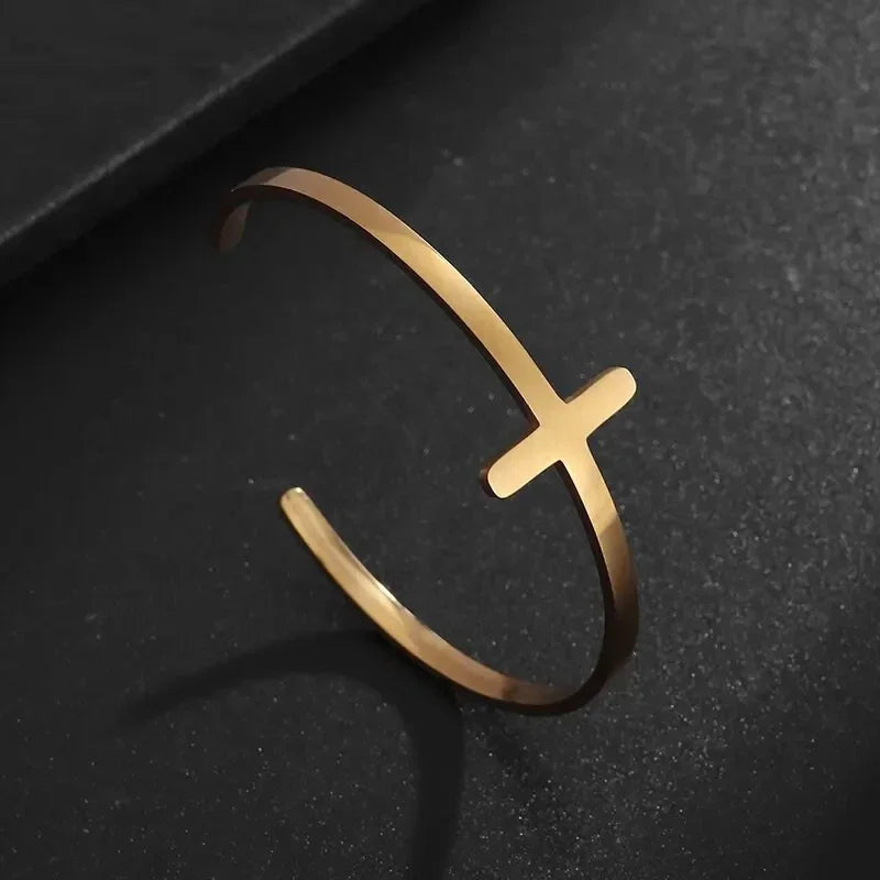 Punk Mirror Bracelet Couple Jewelry