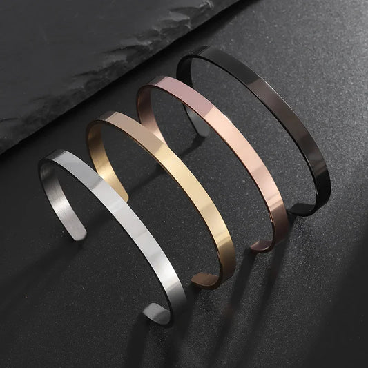 Punk Mirror Bracelet Couple Jewelry