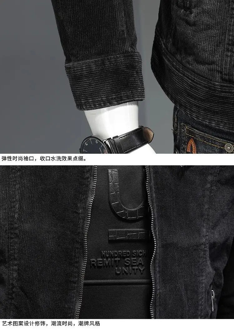 New denim jacket men