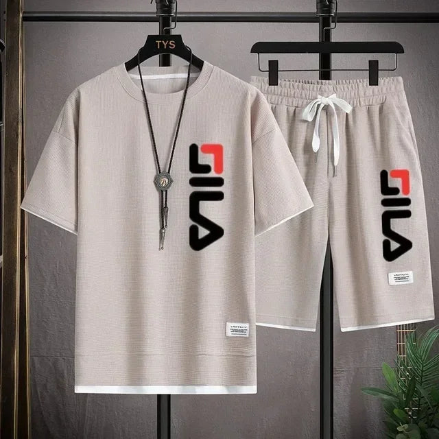 men's fashion beach sports suit