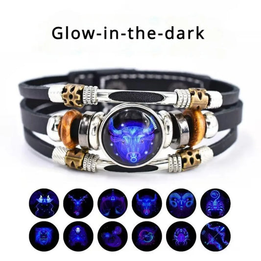 Bracelet Retro Multi-layer Beaded Leather