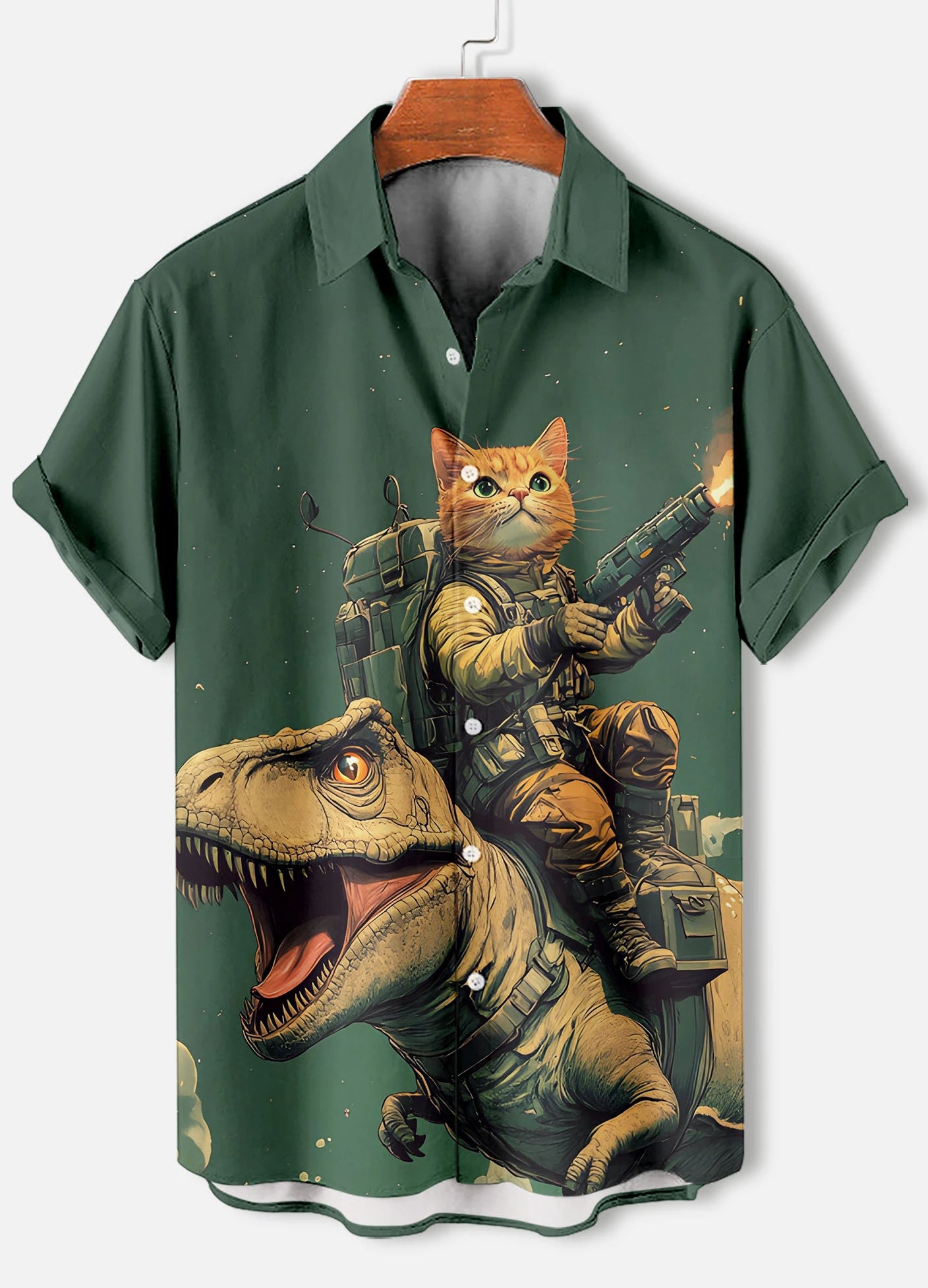 Vacation Streetwear Men's Shirts