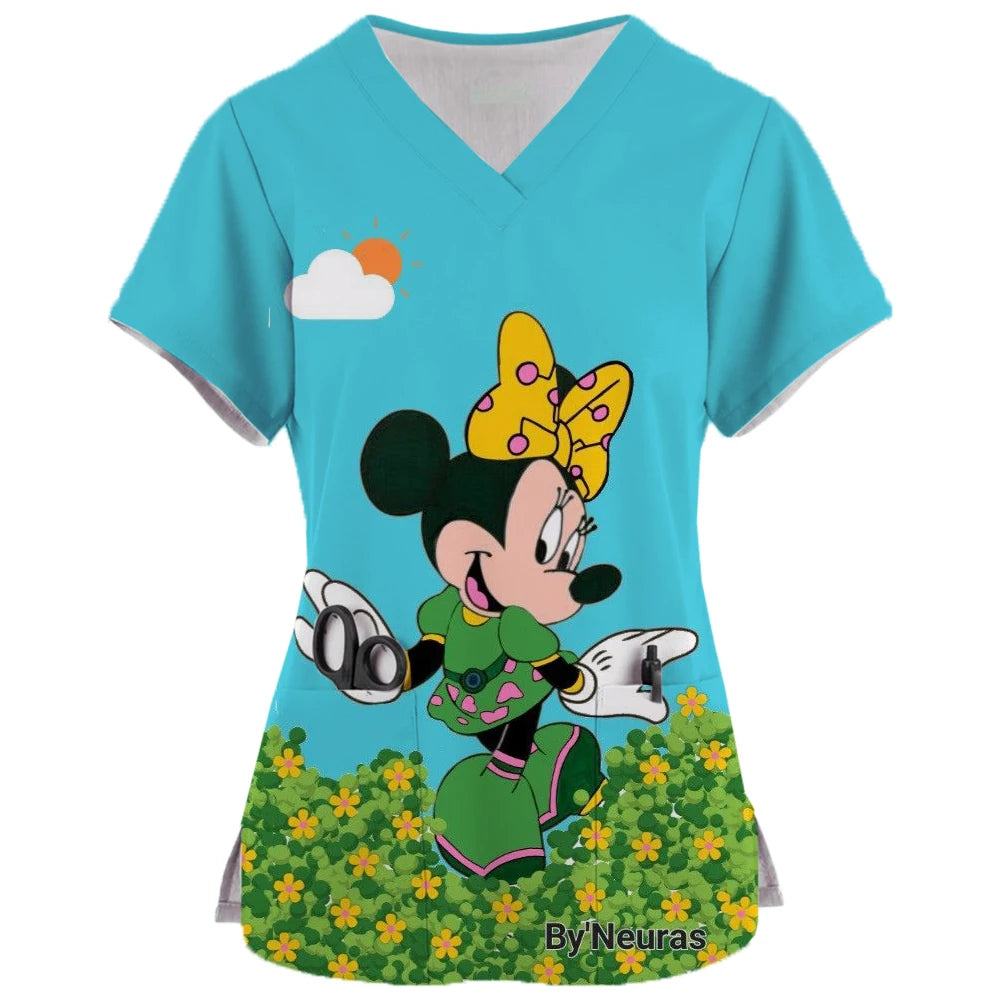 Medical Uniforms V-neck Short