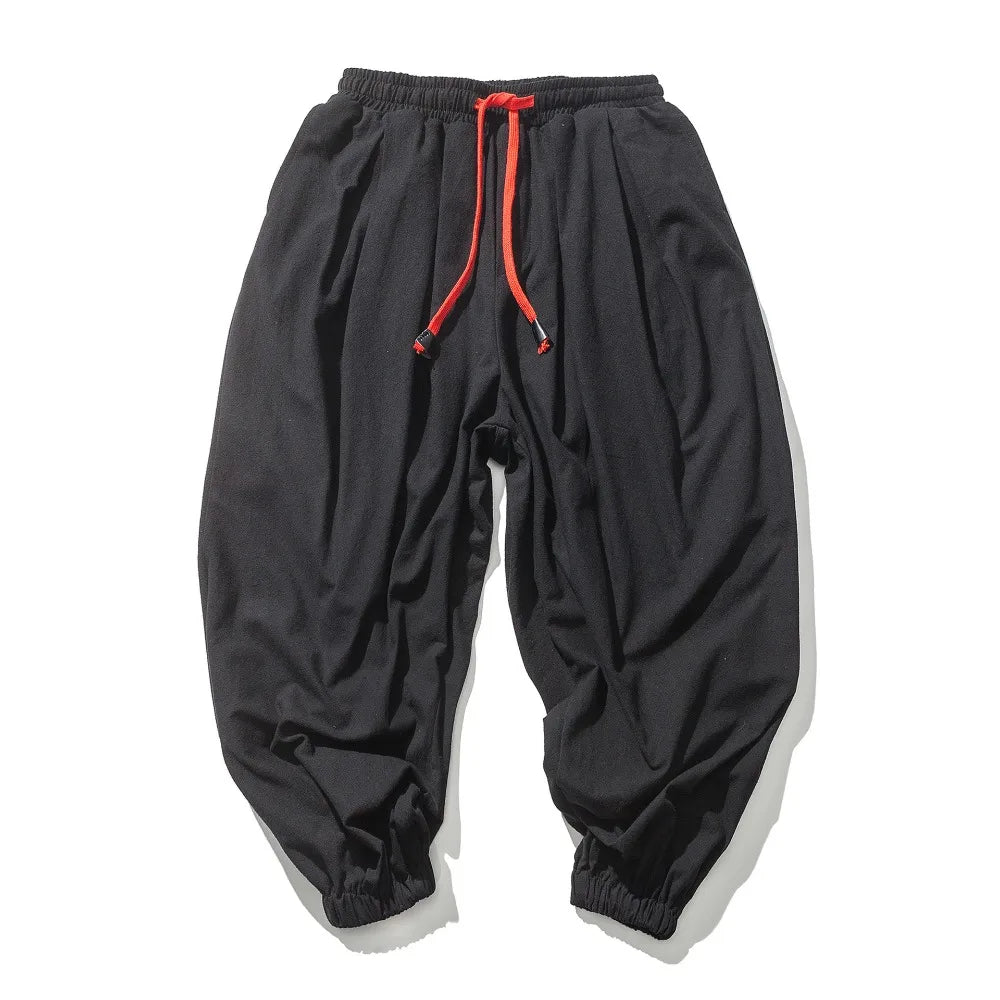 Leg Trousers Joggers Men