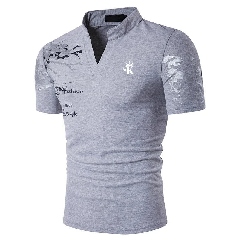 Men's Golf Polo Shirt Short Sleeve Summer Fit