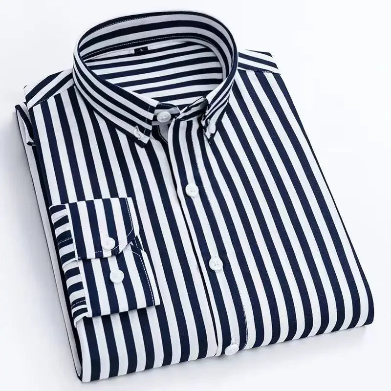 Men's Business Casual Shirt Long